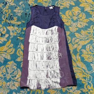 Gorgeous purple fringe dress See by Chloe